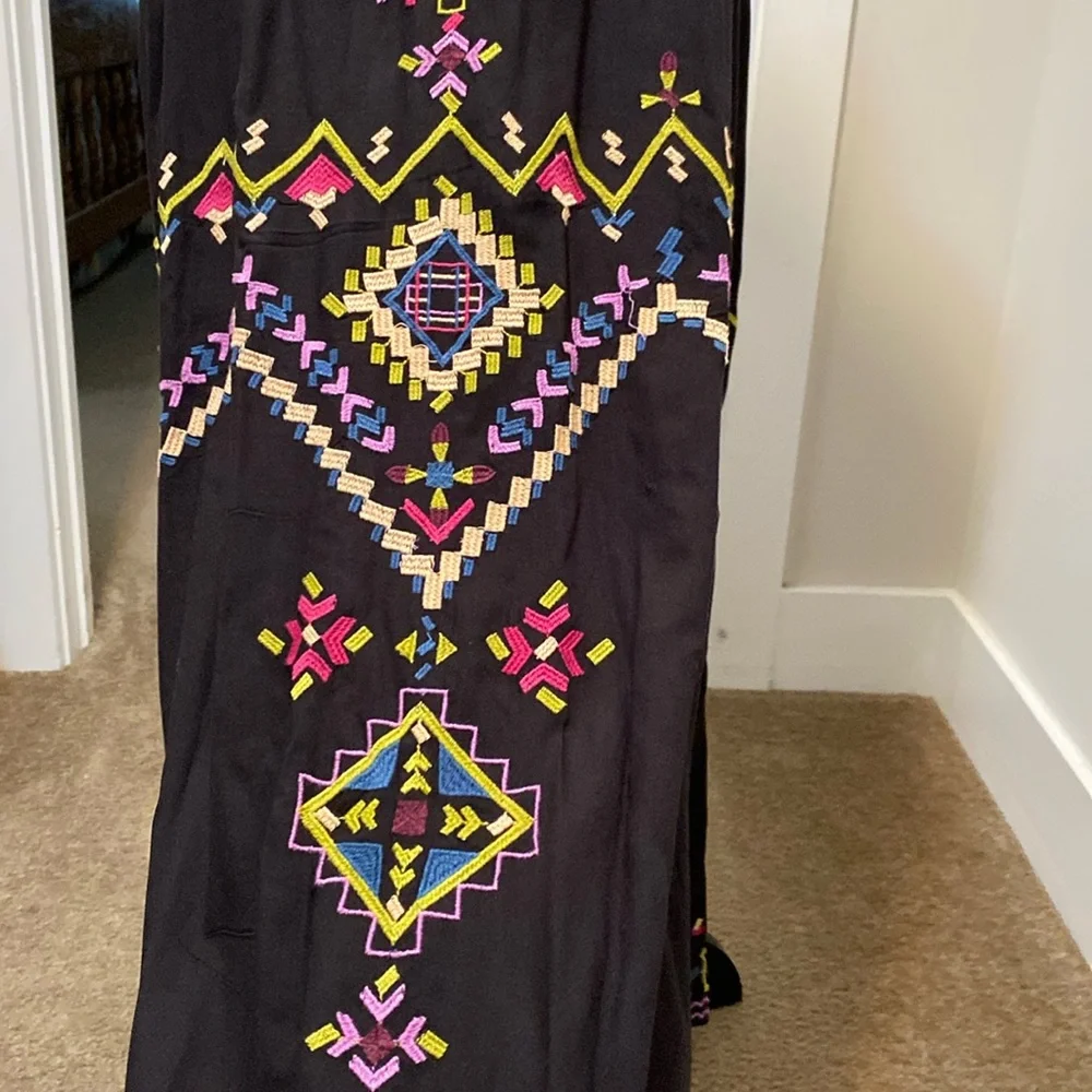COPY - NWT Anthropologie embroidered halter dress with pockets size small - Picture 6 of 16